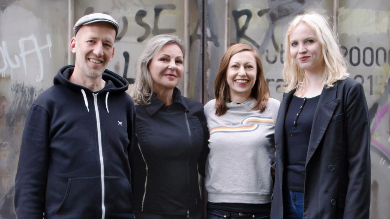 bring-together Team Christoph Wieseke, Karin Demming, Mary-Anne Kockel, Louisa Edelmann v.l.n.r.