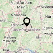 Ditzingen (± 25 km), Baden-Württemberg, Deutschland