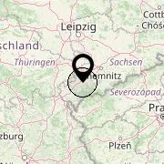08 Hirschfeld (± 25 km), Sachsen, Deutschland