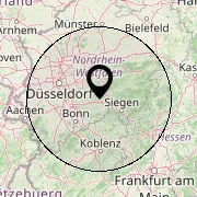 51 Gummersbach (± 100 km), Nordrhein-Westfalen, Deutschland