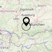 87662 Kaltental (± 25 km), Bayern, Deutschland