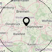 31675 Bückeburg (± 150 km), Niedersachsen, Deutschland