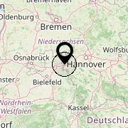 31675 Bückeburg (± 25 km), Niedersachsen, Deutschland