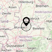 48 Münster (± 25 km), Nordrhein-Westfalen, Deutschland