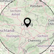 04 Leipzig (± 150 km), Sachsen, Deutschland