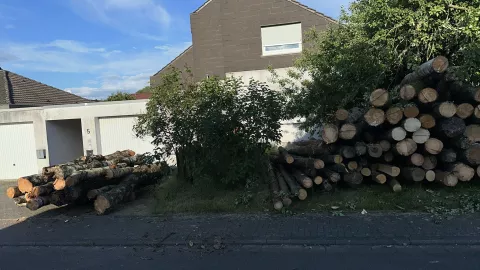 Wohnhaus auf dem Dorf