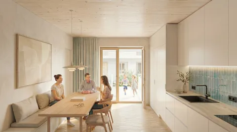 GrünHaus im Quartier Kleineschholz in Freiburg im Breisgau
