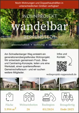 Wohnprojekt wandelbar in Reppenstedt bei Lüneburg