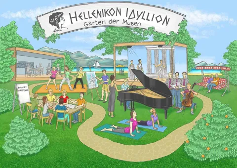 Winterferien in einem Orangen-Garten mit Konzertflügel und viel Mee(h)r!