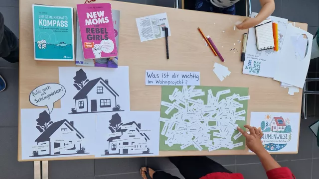 Unser Stand beim Wohnprojektetag NRW, September 2025