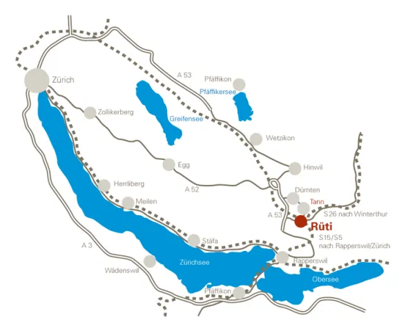 Lageplan Rüti