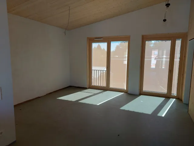 Das zukünftige offene Wohnzimmer im 2. OG
