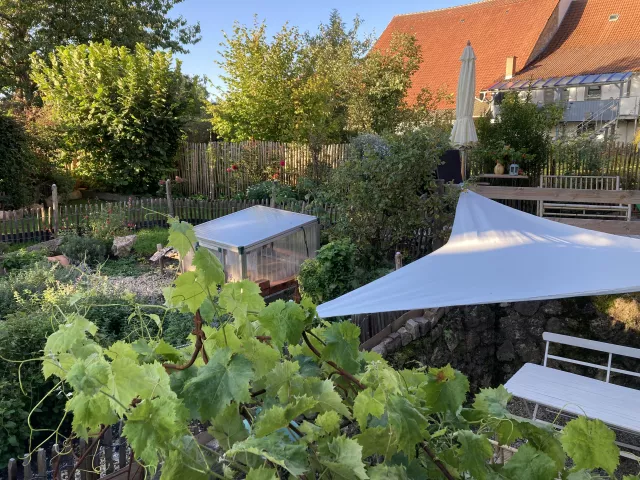 Garten auf zwei Etagen