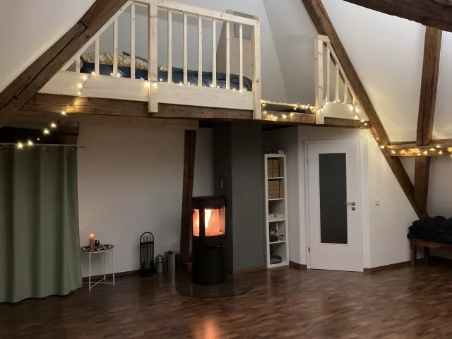 Hochbett für 2 Personen im Loft