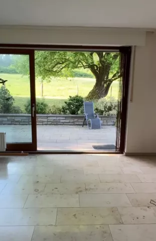 Blick auf die Terrasse